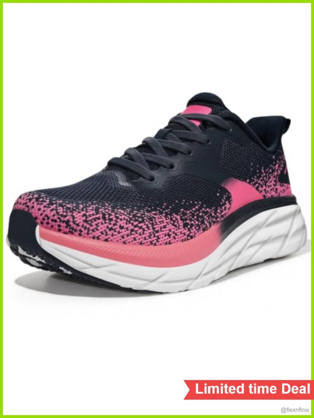 Women's Road Running Shoes Cushioned Breathable Athletic Walk Jog Train Low Top